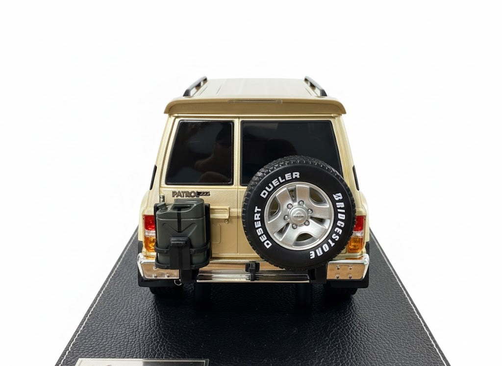 Nissan Patrol Super Safari Y60 Beige IVY Models Scale Model Car 1/18