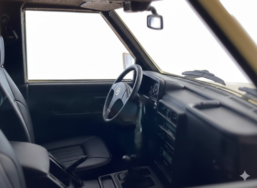 Nissan Patrol Super Safari Y60 Beige IVY Models Scale Model Car 1/18