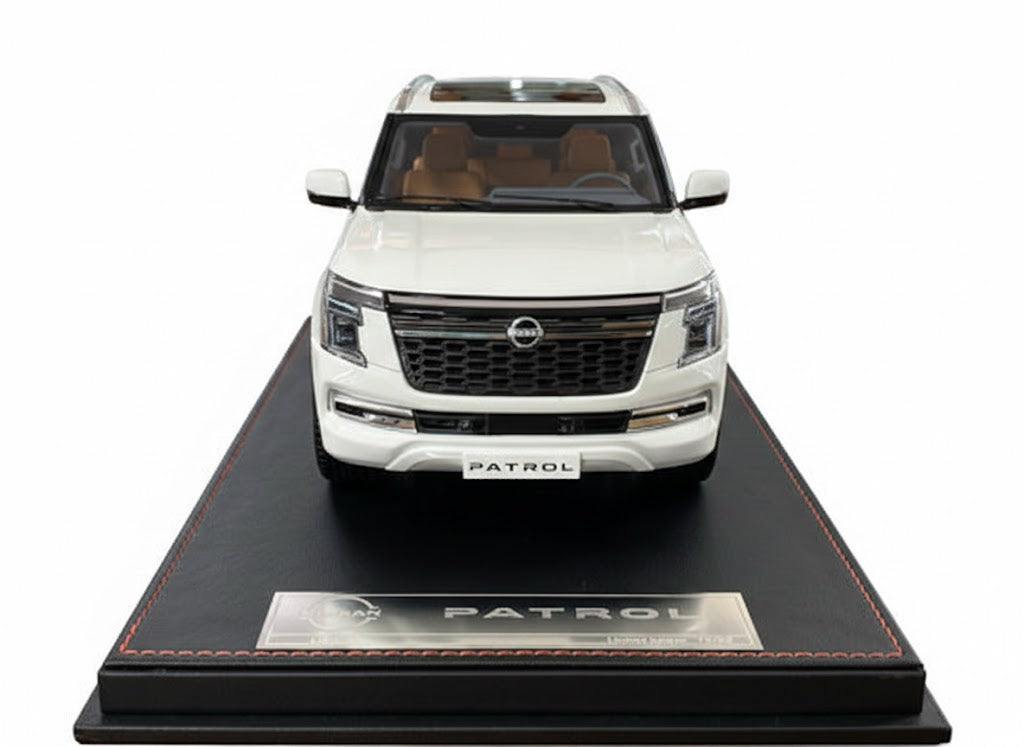 Nissan Patrol Y63 Platinum – White – Limited Edition 50 pcs 1/18