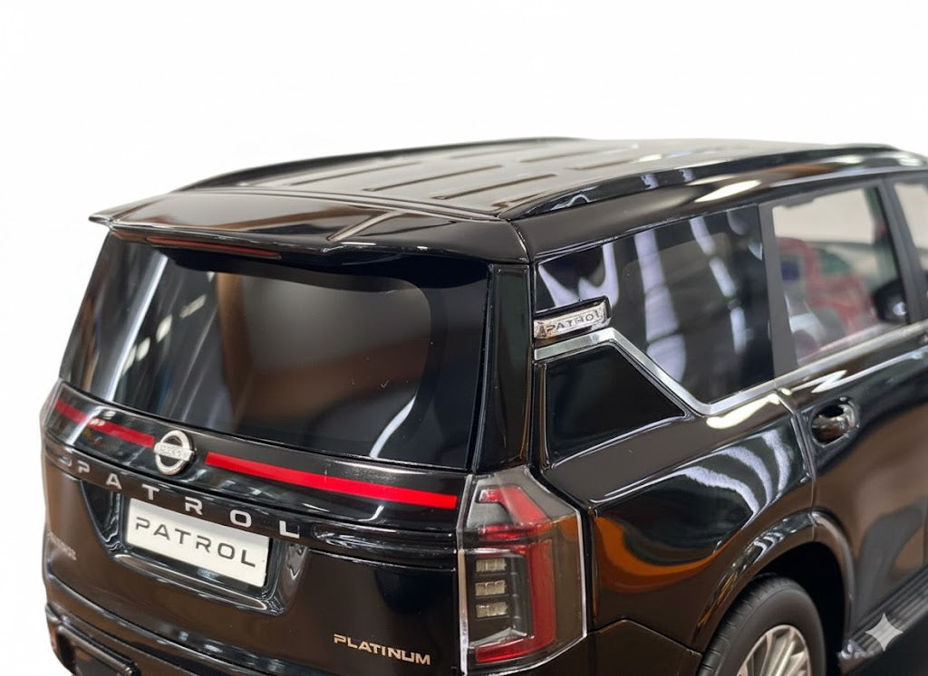 Nissan Patrol Y63 Platinum – Black – Limited Edition (75 pcs) 1/18