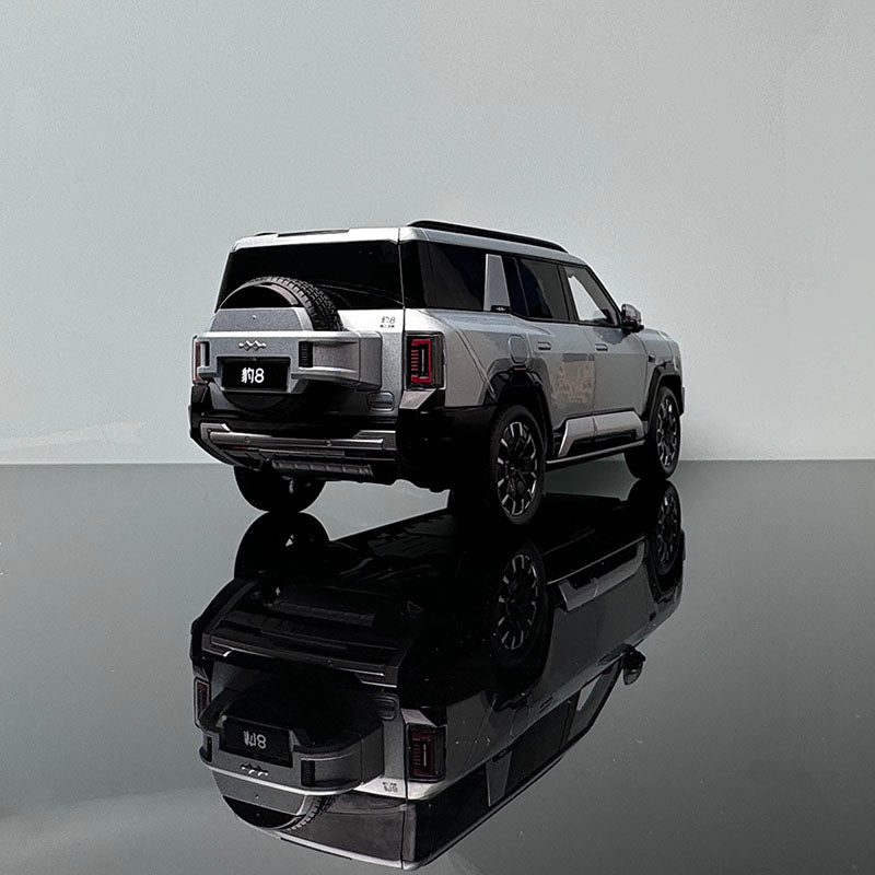 BYD Formula Leopard 8 car model BYD Leopard 8 SUV 1/18 off-road vehicle alloy car model collection Original
