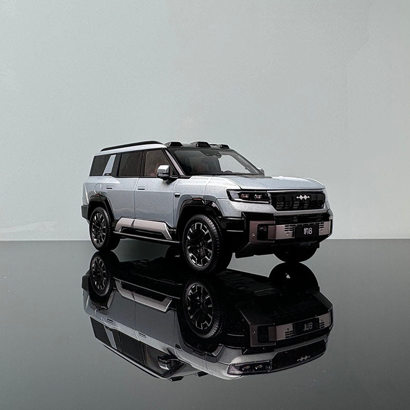 BYD Formula Leopard 8 car model BYD Leopard 8 SUV 1/18 off-road vehicle alloy car model collection Original